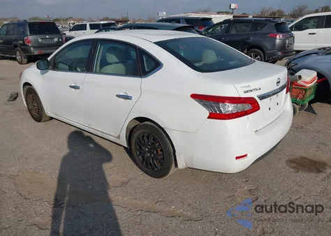 2015 Nissan Sentra S from USA, damaged, VIN 3N1AB7AP6FY279510